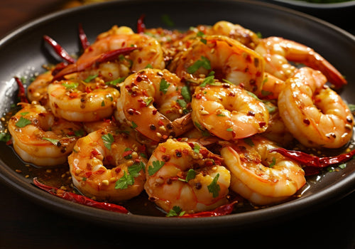 Chilli Garlic Prawns