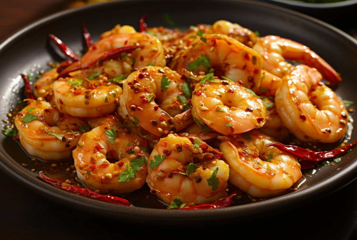 Chilli Garlic Prawns