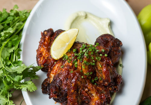 Roasted Chicken Marinated in Lemon and Chilli Paste
