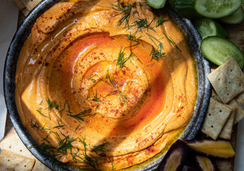 Spicy Vegan Red Pepper Dip